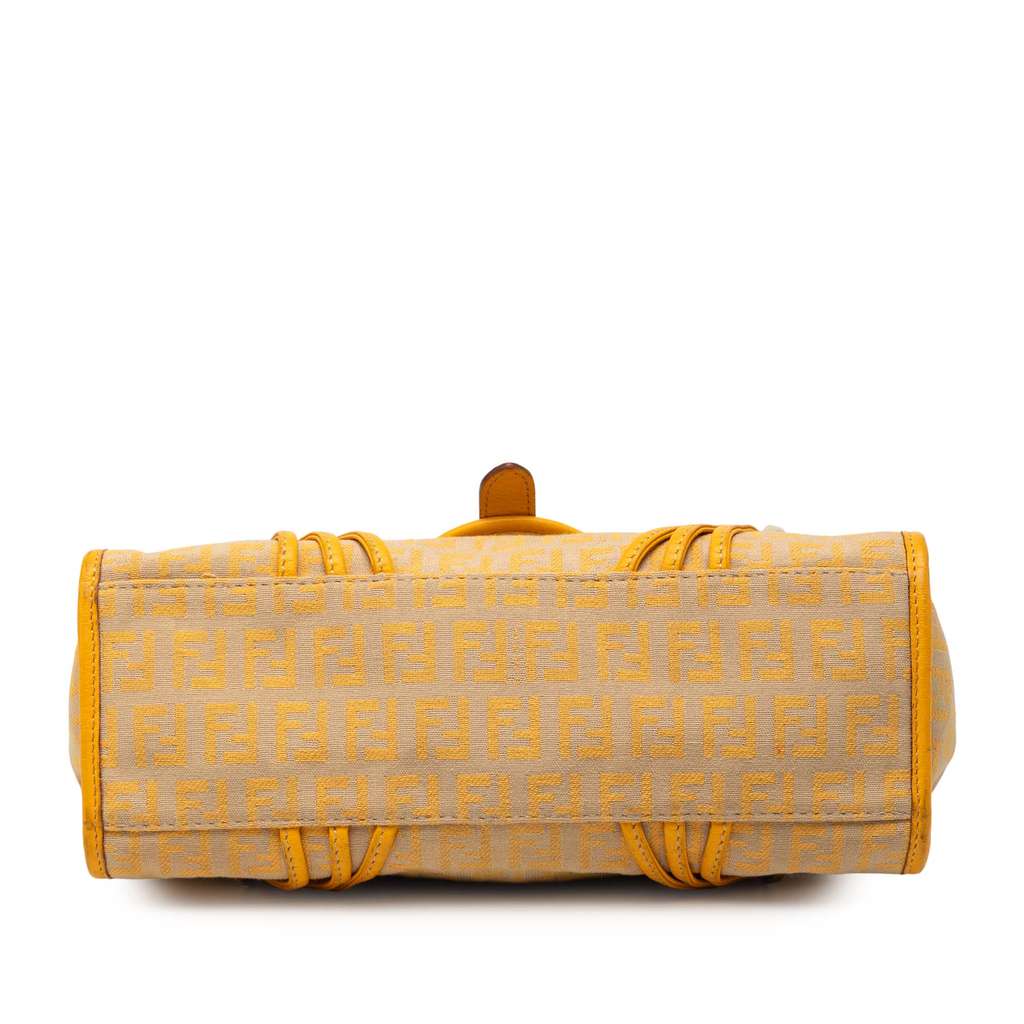 Fendi Zucchino Canvas Handbag - 3
