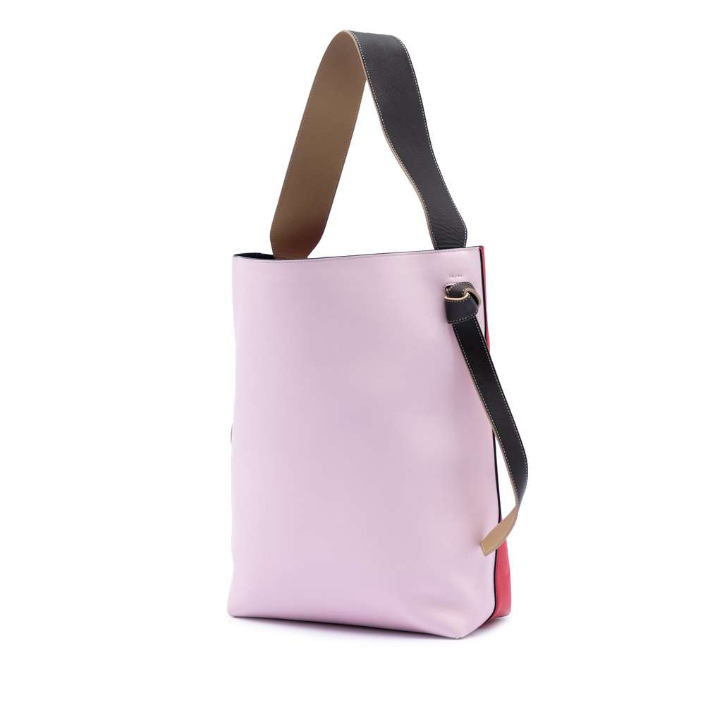 Celine Small Smooth Bicolor Calfskin Twisted Cabas Tote - 2