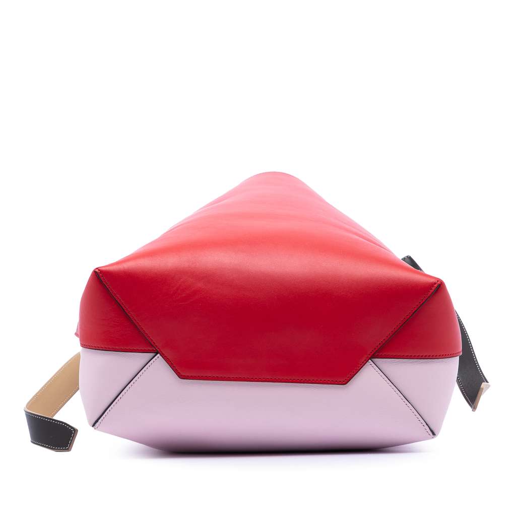 Celine Small Smooth Bicolor Calfskin Twisted Cabas Tote - 3