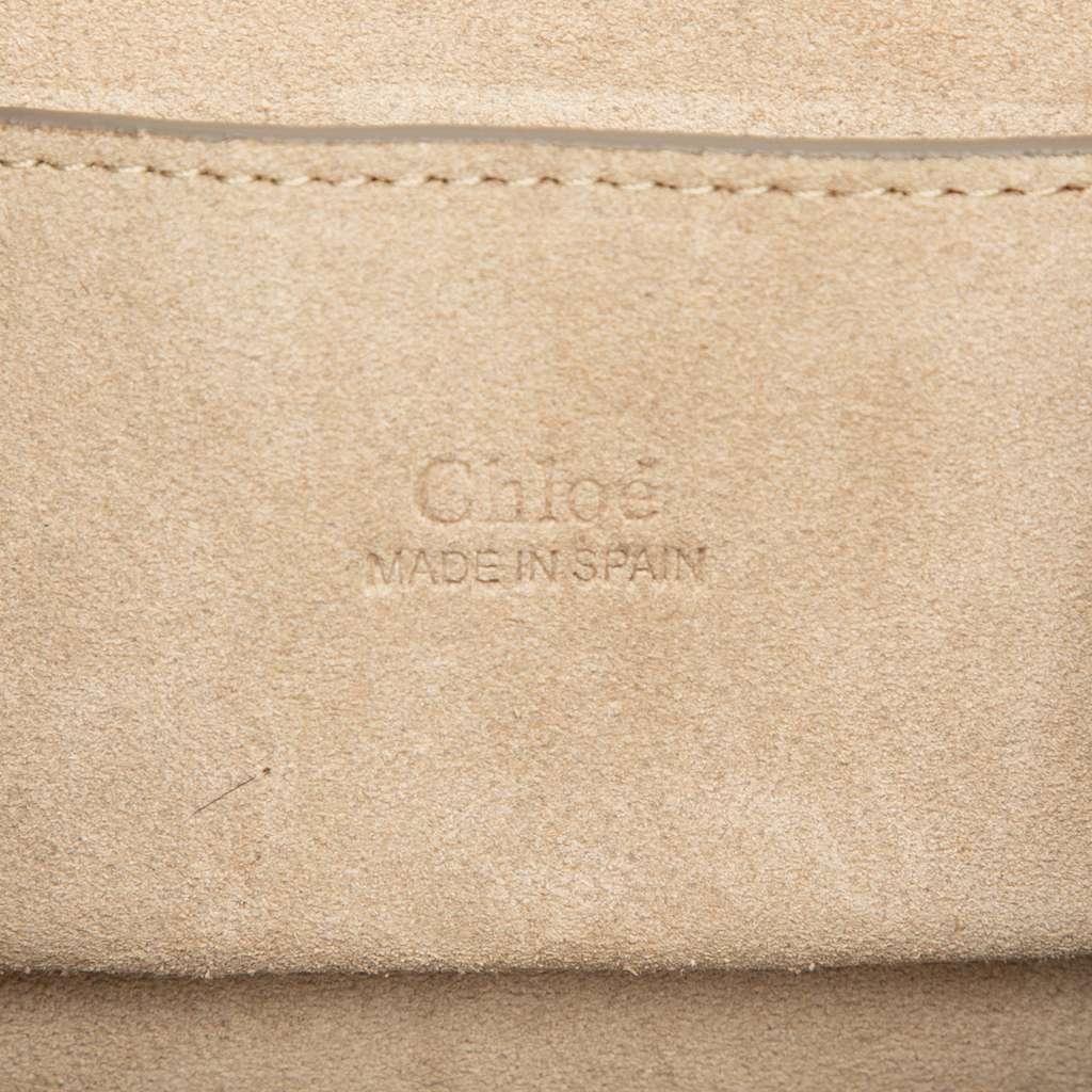 Chloé Mini Calfskin and Suede Faye Bracelet Bag - 5