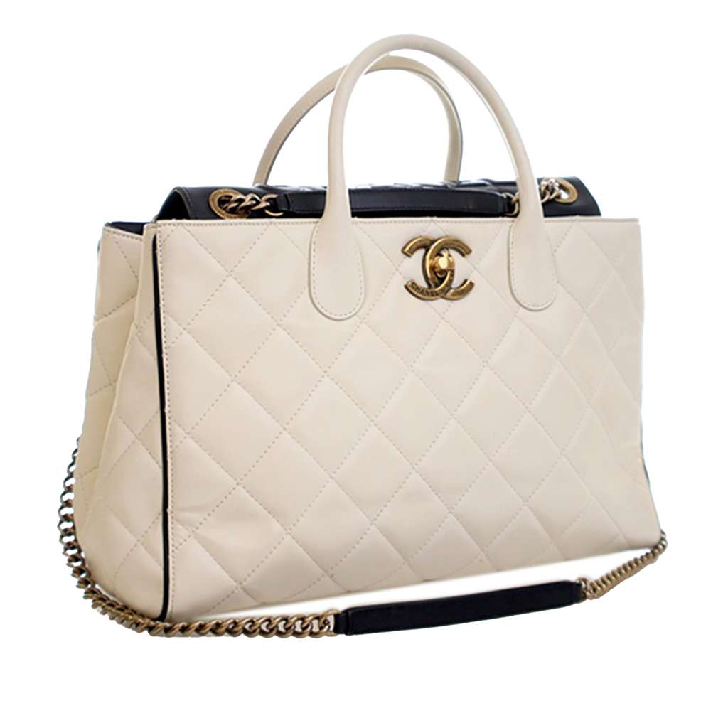 Chanel CC Quilted Calfskin Portobello Tote - 2