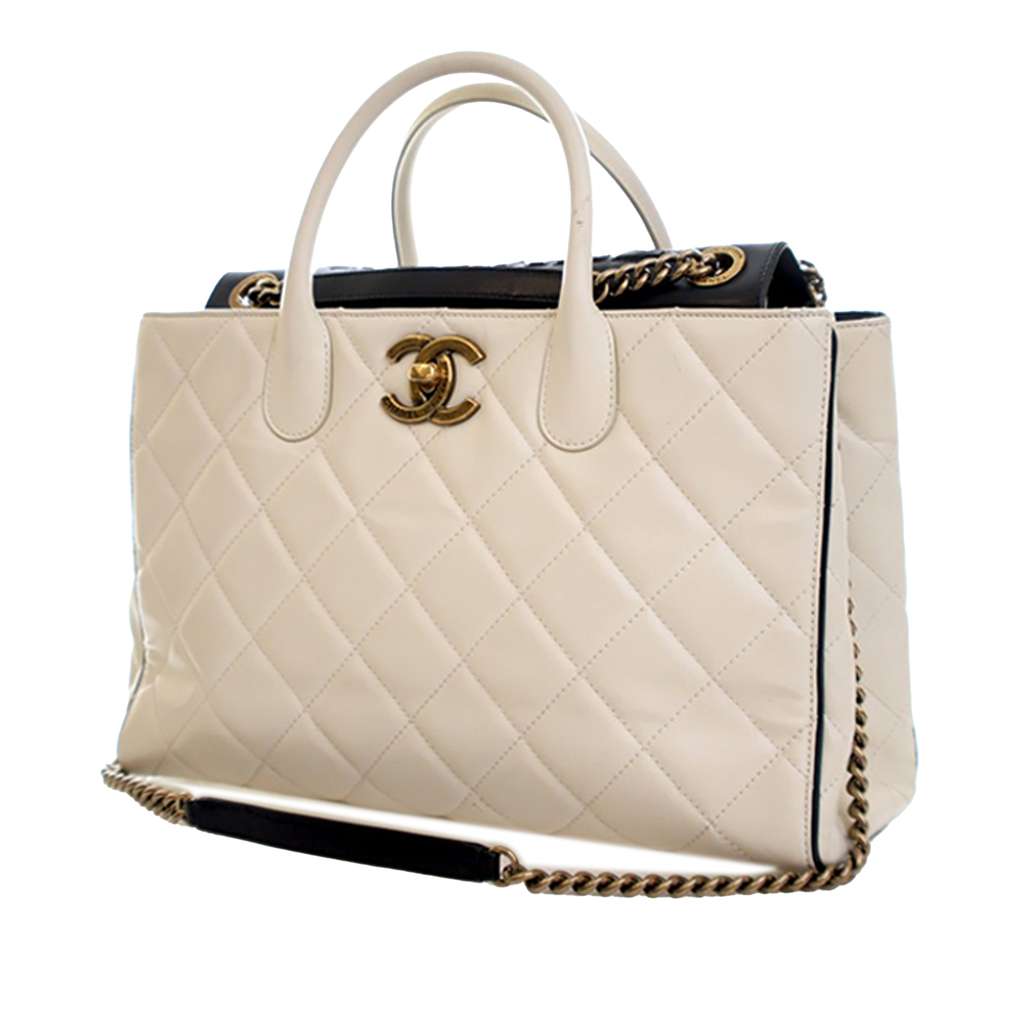 Chanel CC Quilted Calfskin Portobello Tote - 3