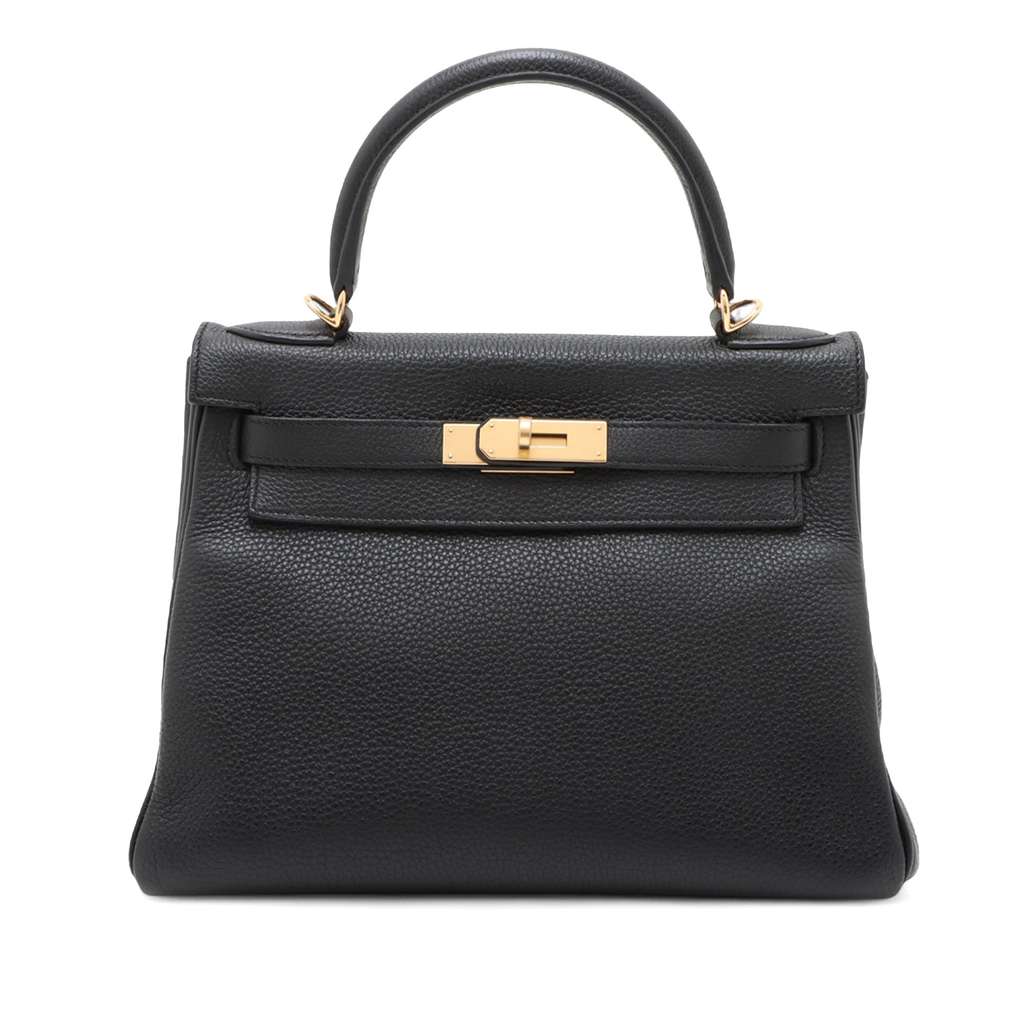 Hermès Special Order Clemence Verso Kelly II Retourne 28