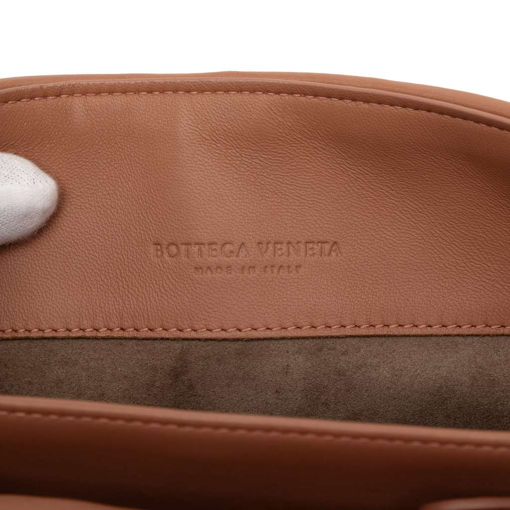 Bottega Veneta Small Nappa Intrecciato Studded Olimpia Shoulder Bag - 5