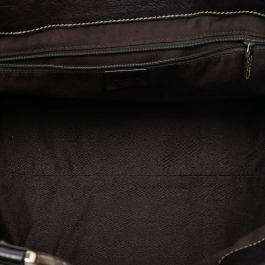 Gucci GG Canvas Web New Ladies Tote - 4