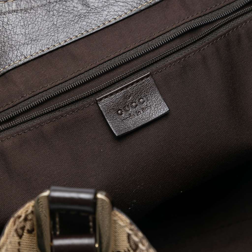 Gucci GG Canvas Web New Ladies Tote - 5