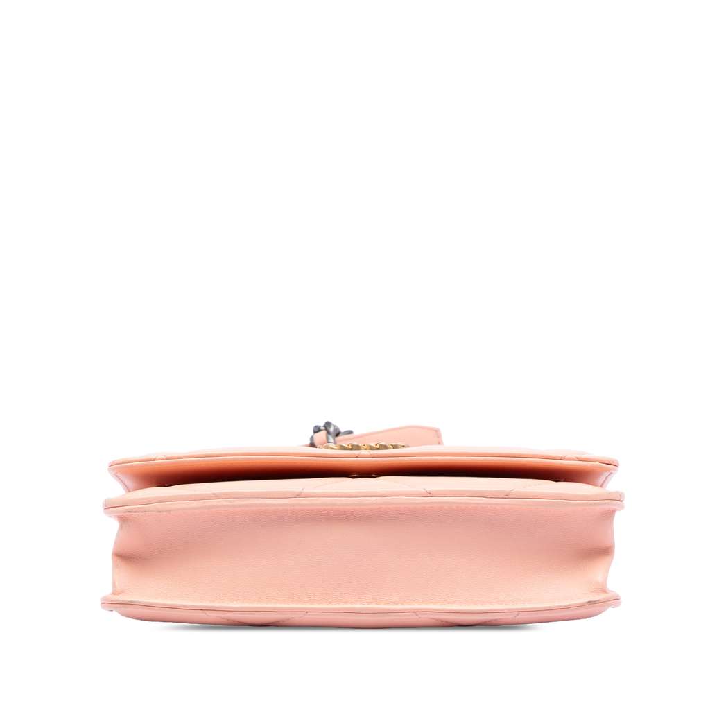 Chanel Quilted Lambskin 19 Wallet on Chain - 3