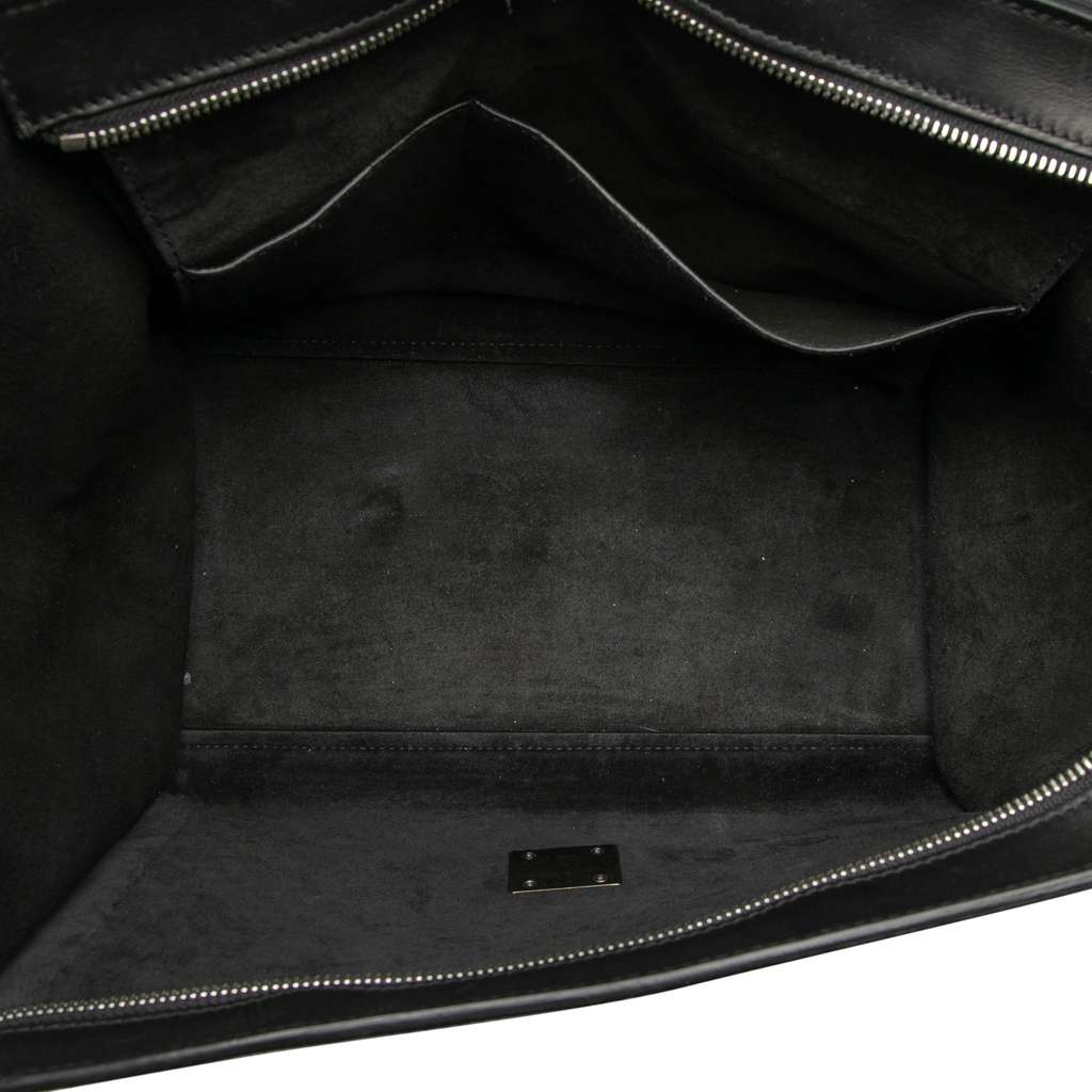 Celine Medium Tricolor Leather Trapeze Satchel - 4