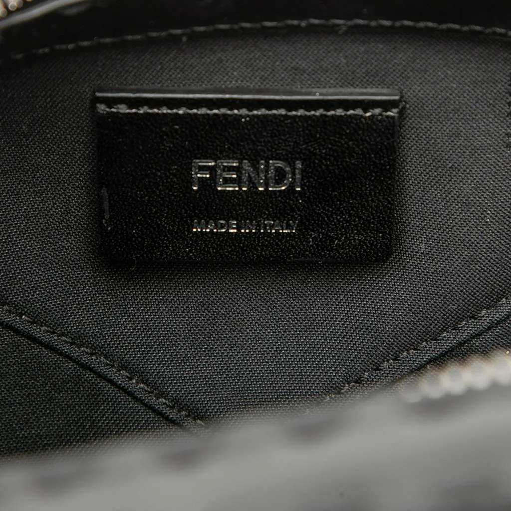 Fendi Mini Zucca Canvas Suitcase Bag Black Canvas Very good - Box View