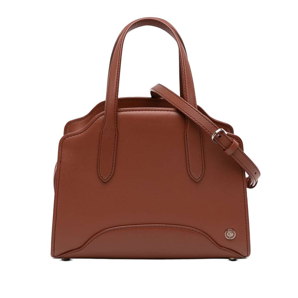 Loro Piana Micro Leather Sesia Satchel