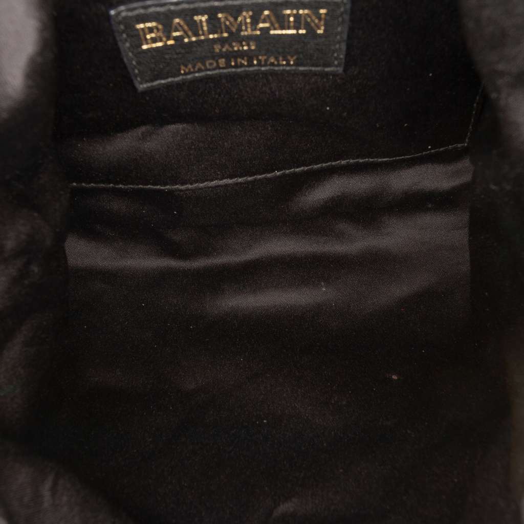 Balmain Leather Round Chain Handle Backpack - 4