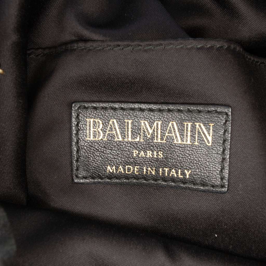 Balmain Leather Round Chain Handle Backpack - 5