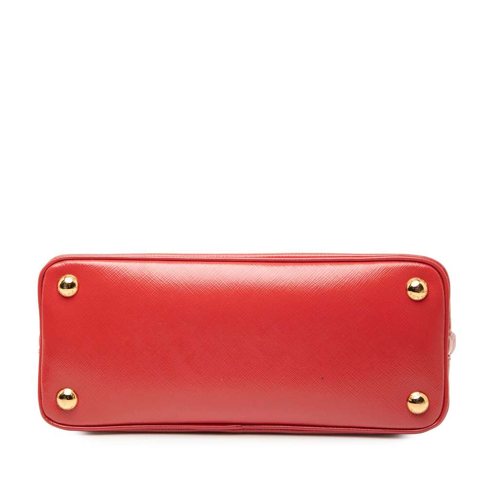 Prada Small Saffiano Vernice Promenade Satchel - 3