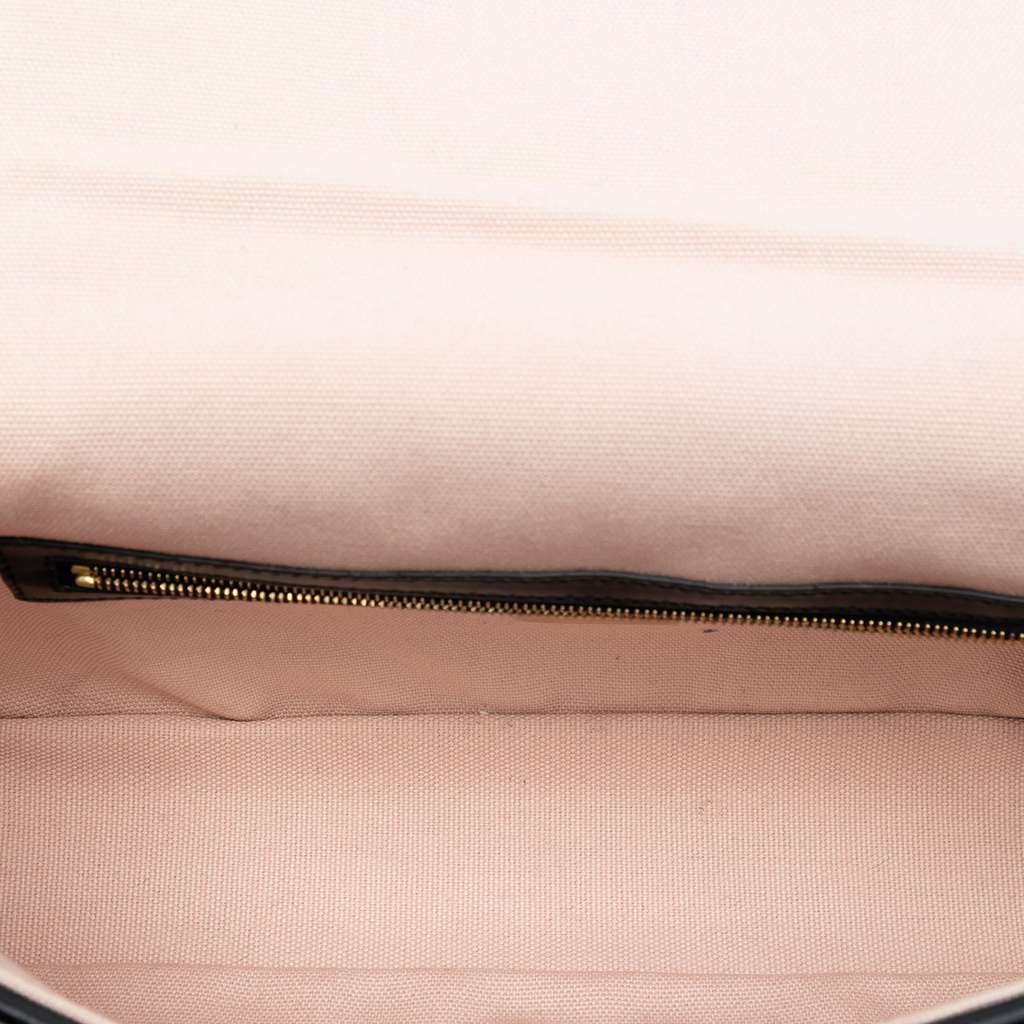 Fendi Zucca Embroidered Canvas Baguette Satchel - 4