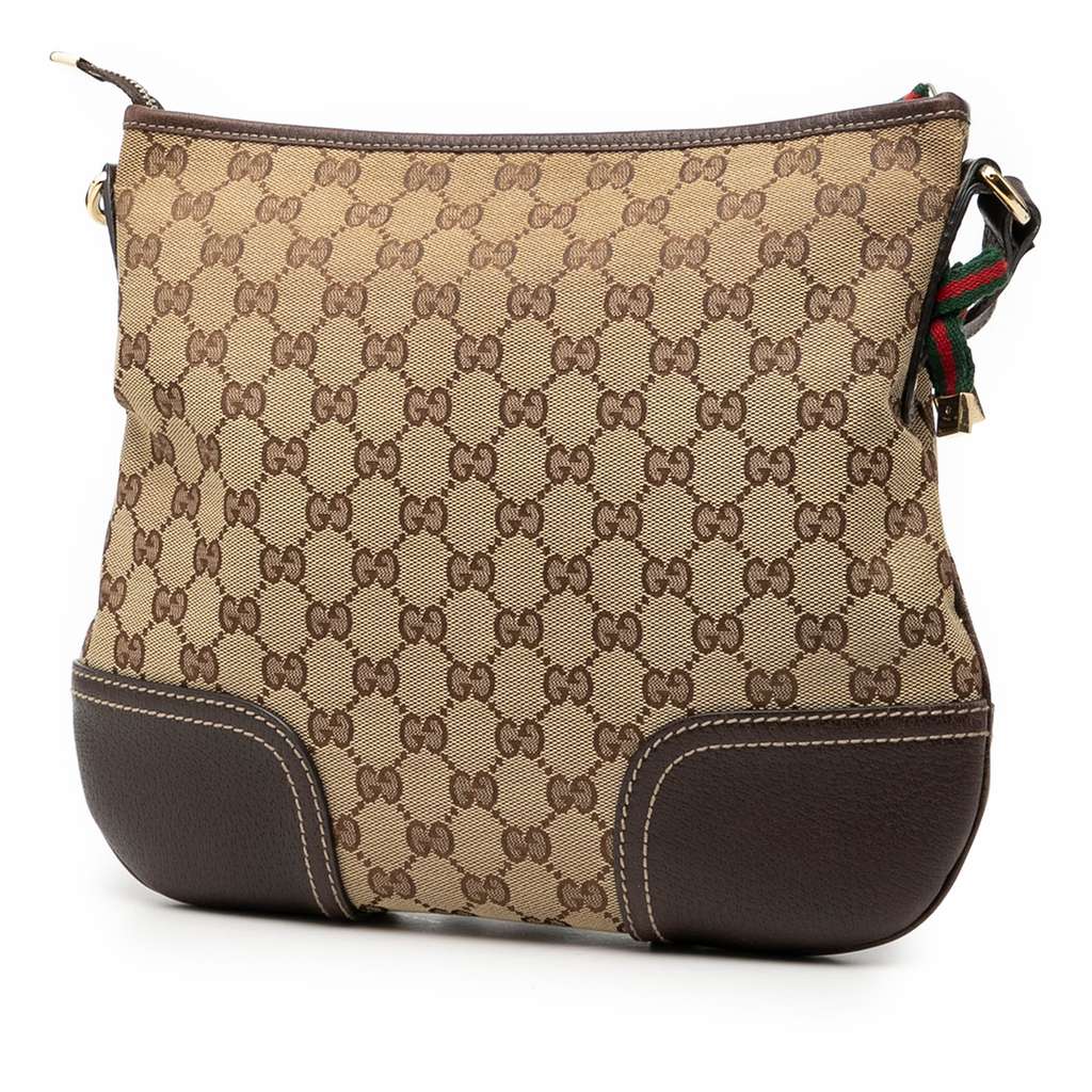 Gucci GG Canvas Web Princy Crossbody - 2