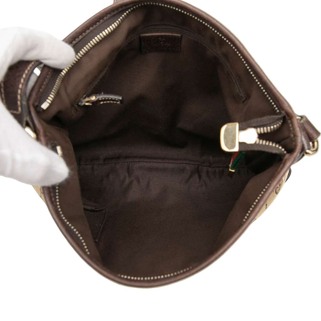 Gucci GG Canvas Web Princy Crossbody - 4