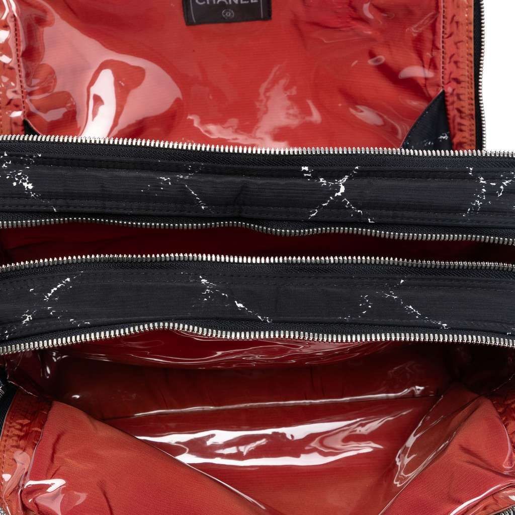 Chanel Old Travel Line Nylon Handbag - 4