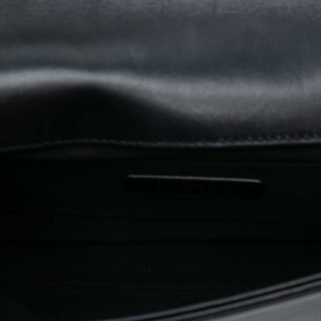 Chanel Old Medium Multicolor Quilted Lambskin Crest Boy Flap - 4