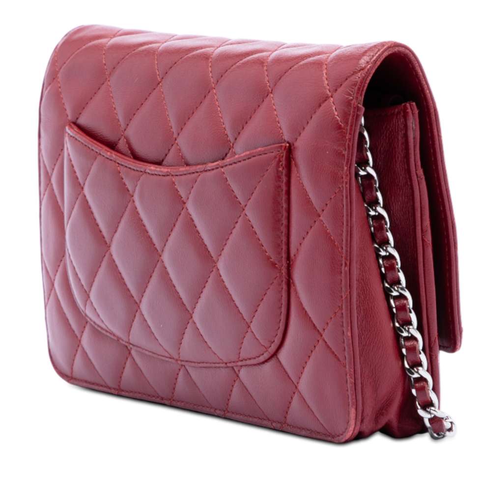 Chanel CC Quilted Lambskin Wallet on Chain - 2