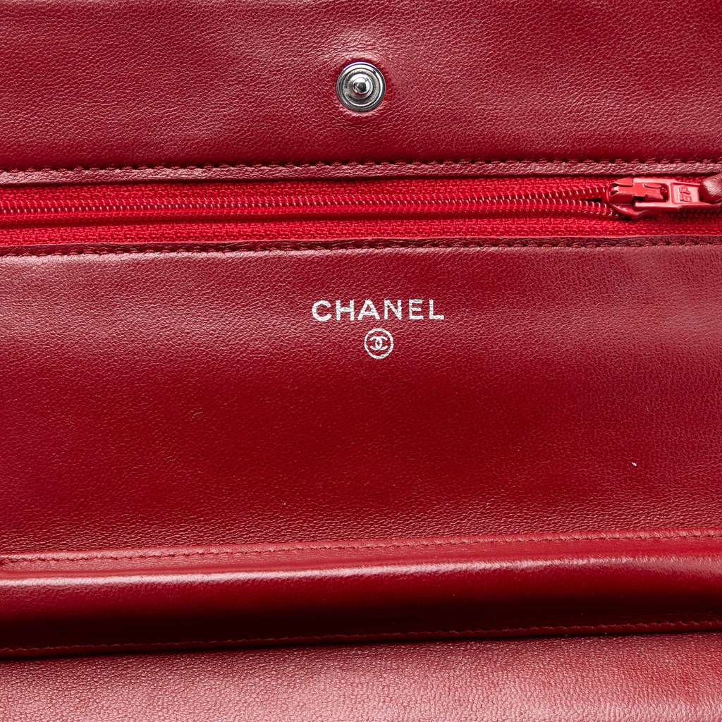 Chanel CC Quilted Lambskin Wallet on Chain - 5