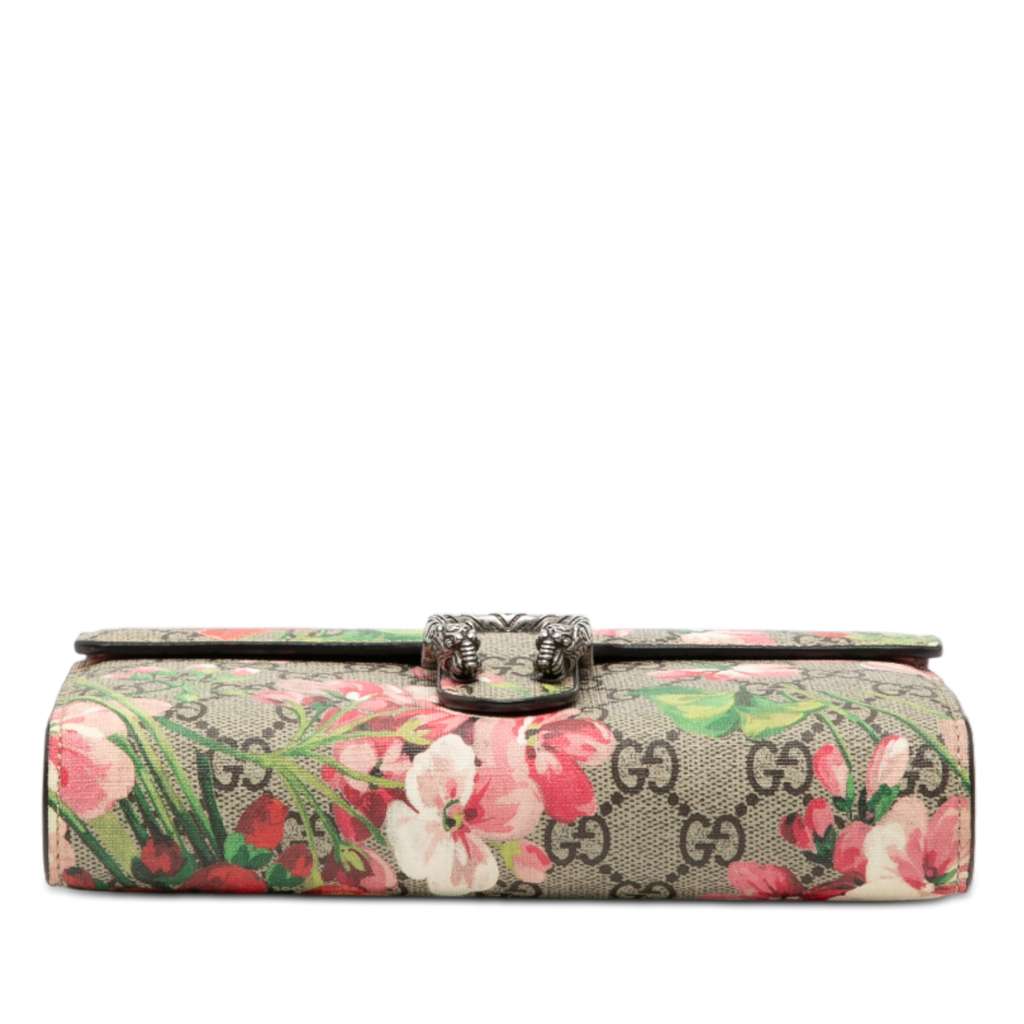 Gucci GG Supreme Dionysus Blooms Chain Wallet - 3