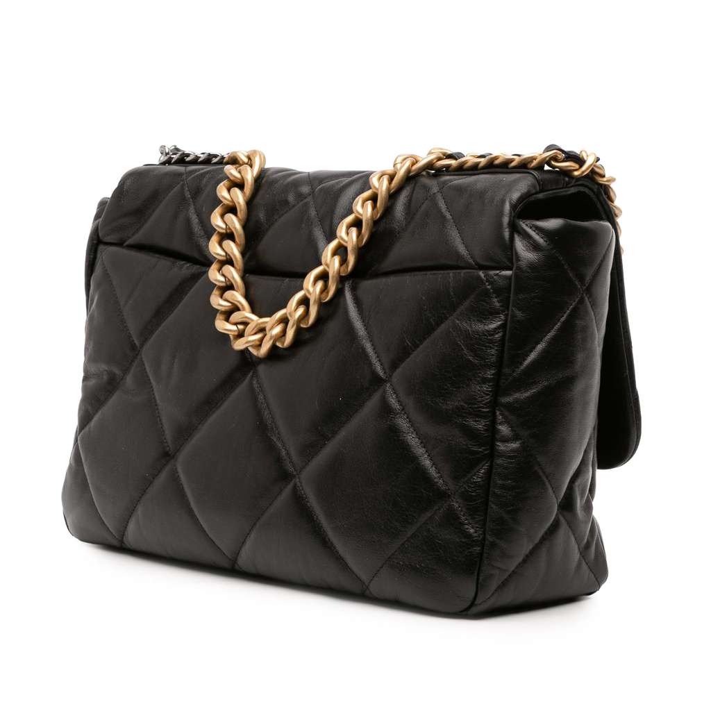 Chanel Maxi Lambskin 19 Flap - 2