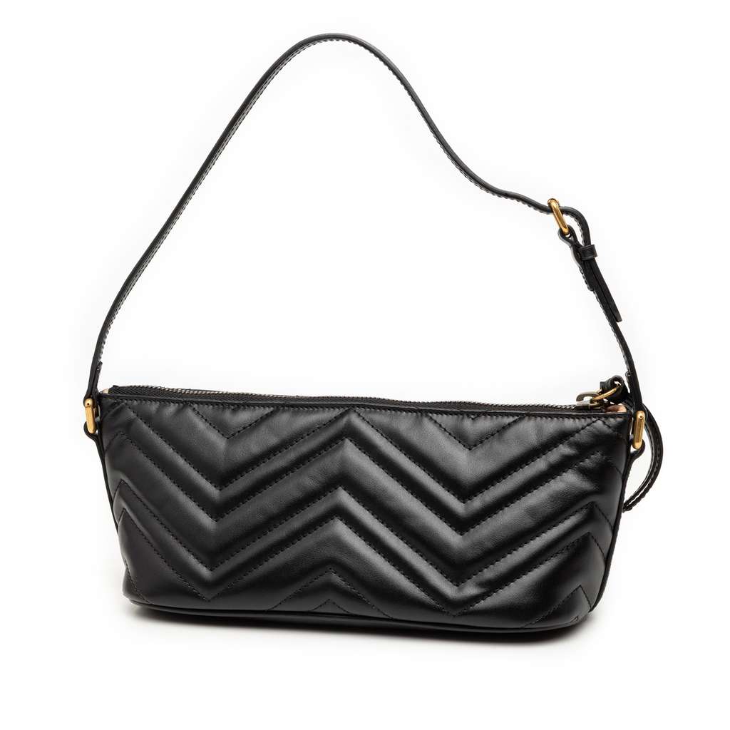 Gucci GG Marmont Matelasse Leather Shoulder Bag - 2