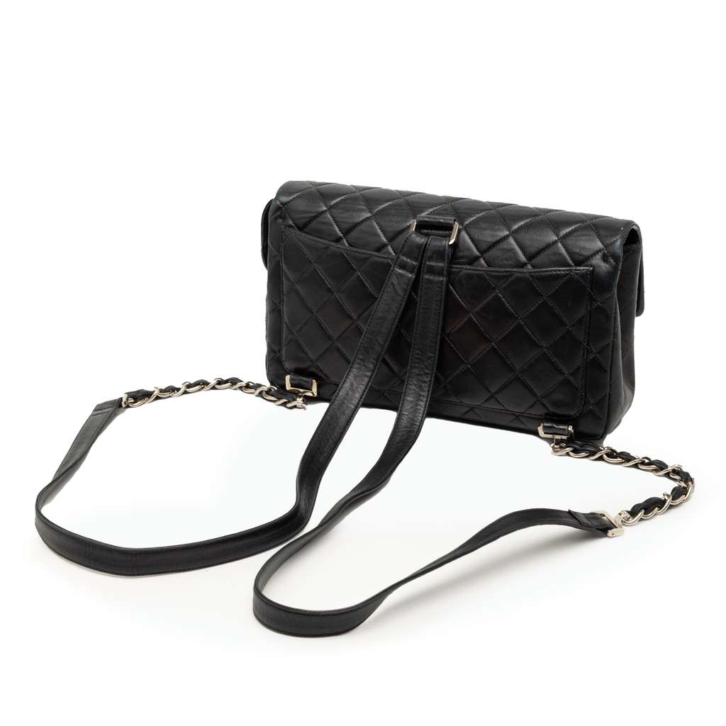 Chanel Medium Quilted Lambskin Flap Backpack - 2