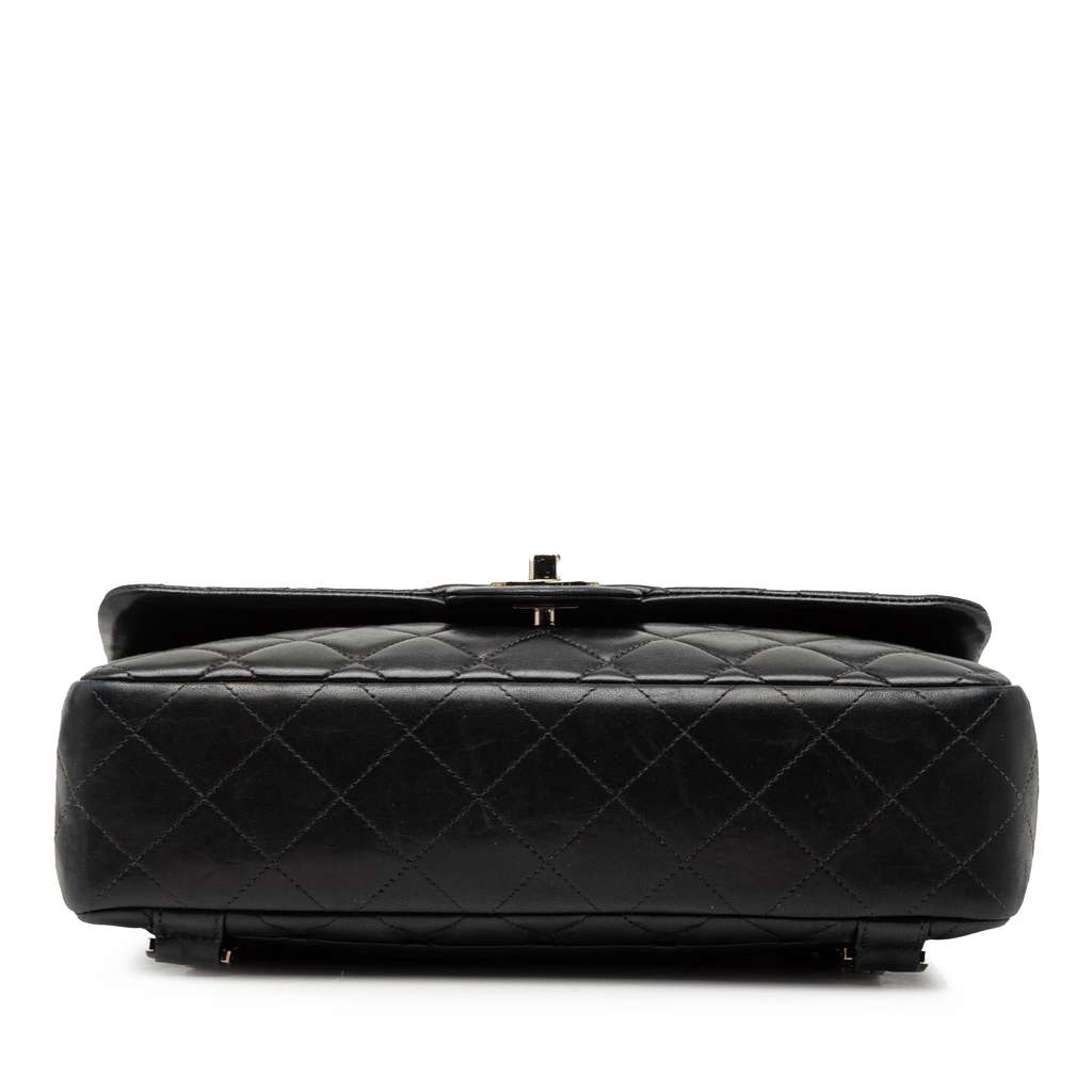 Chanel Medium Quilted Lambskin Flap Backpack - 3