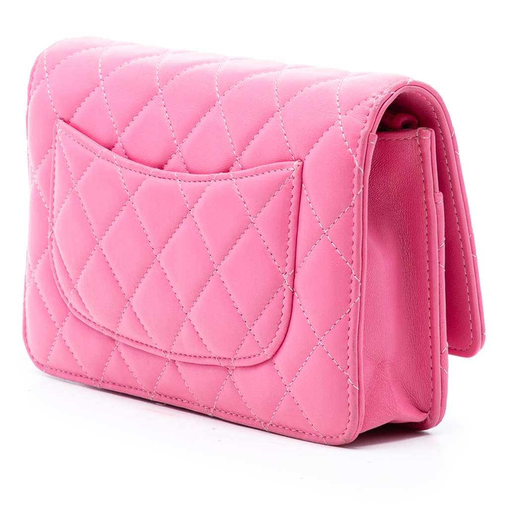 Chanel Lambskin Pearl Crush Wallet On Chain - 2