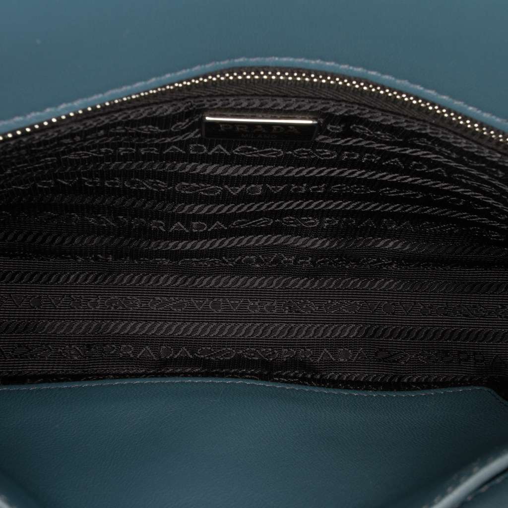 Prada Saffiano Vernice Pattina Flap - 4