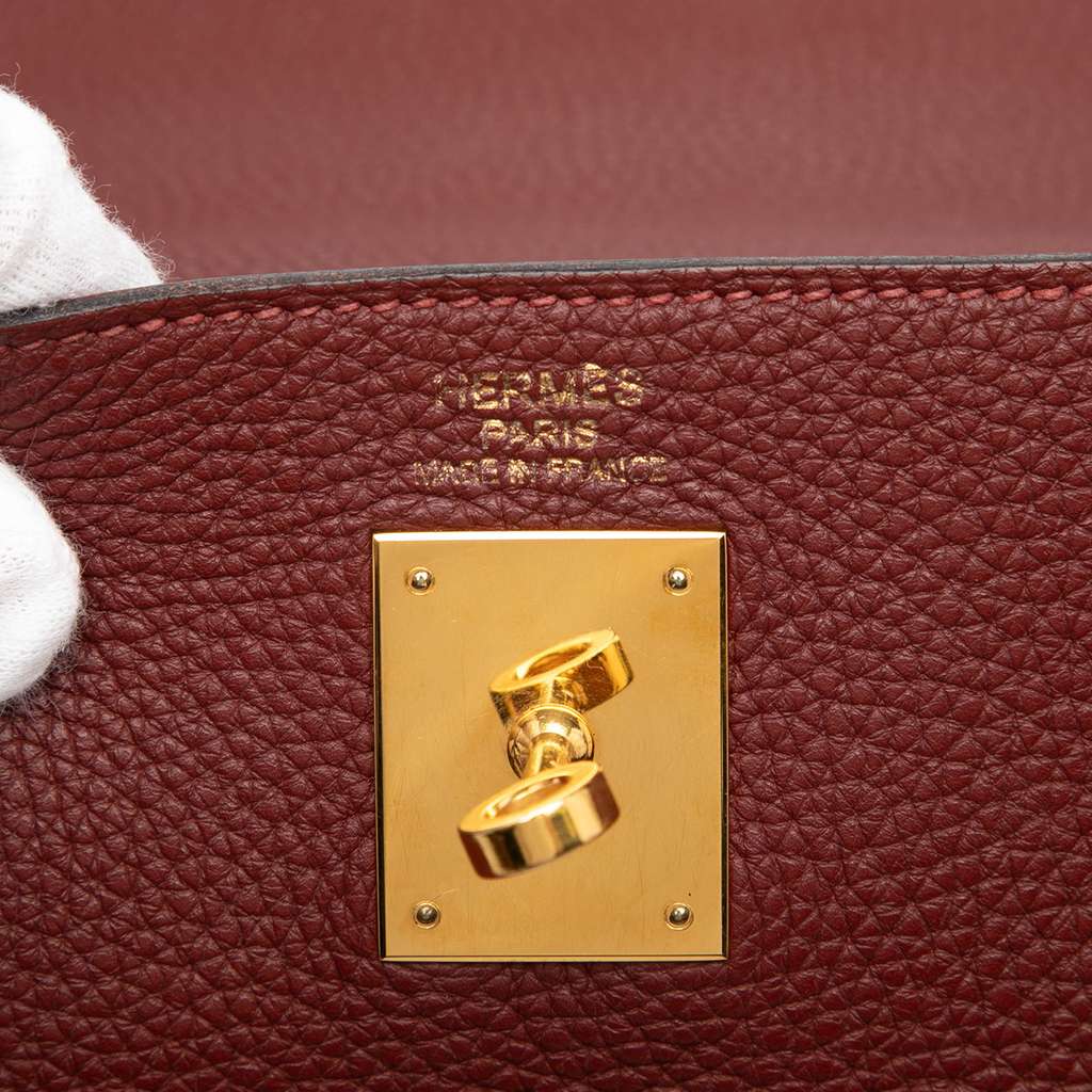 Hermès Togo Kelly II Retourne 35 - 5
