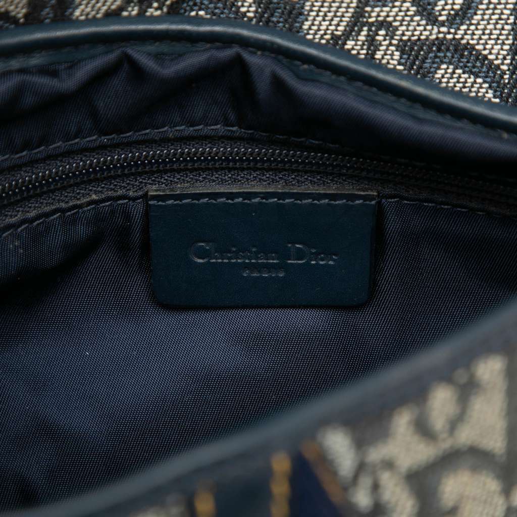 Dior Diorissimo Canvas Double Saddle Bag - 5