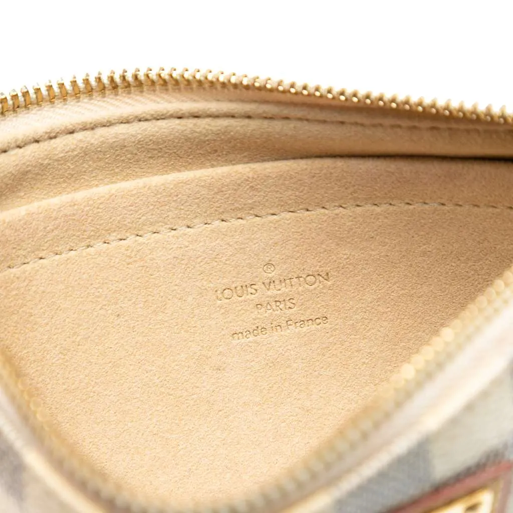 Louis Vuitton Damier Azur Pochette Milla MM White Good - Box View