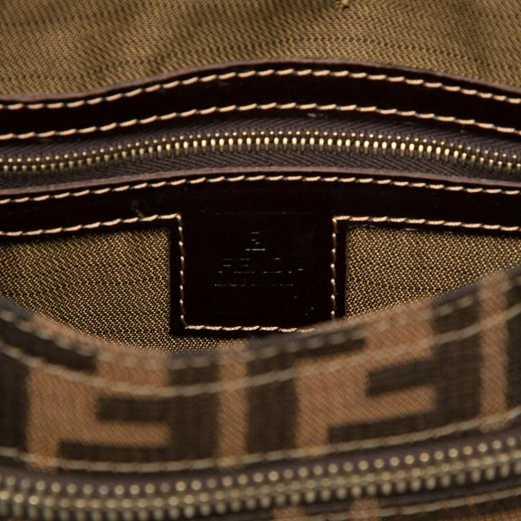 Fendi Zucca Canvas Hobo - 5