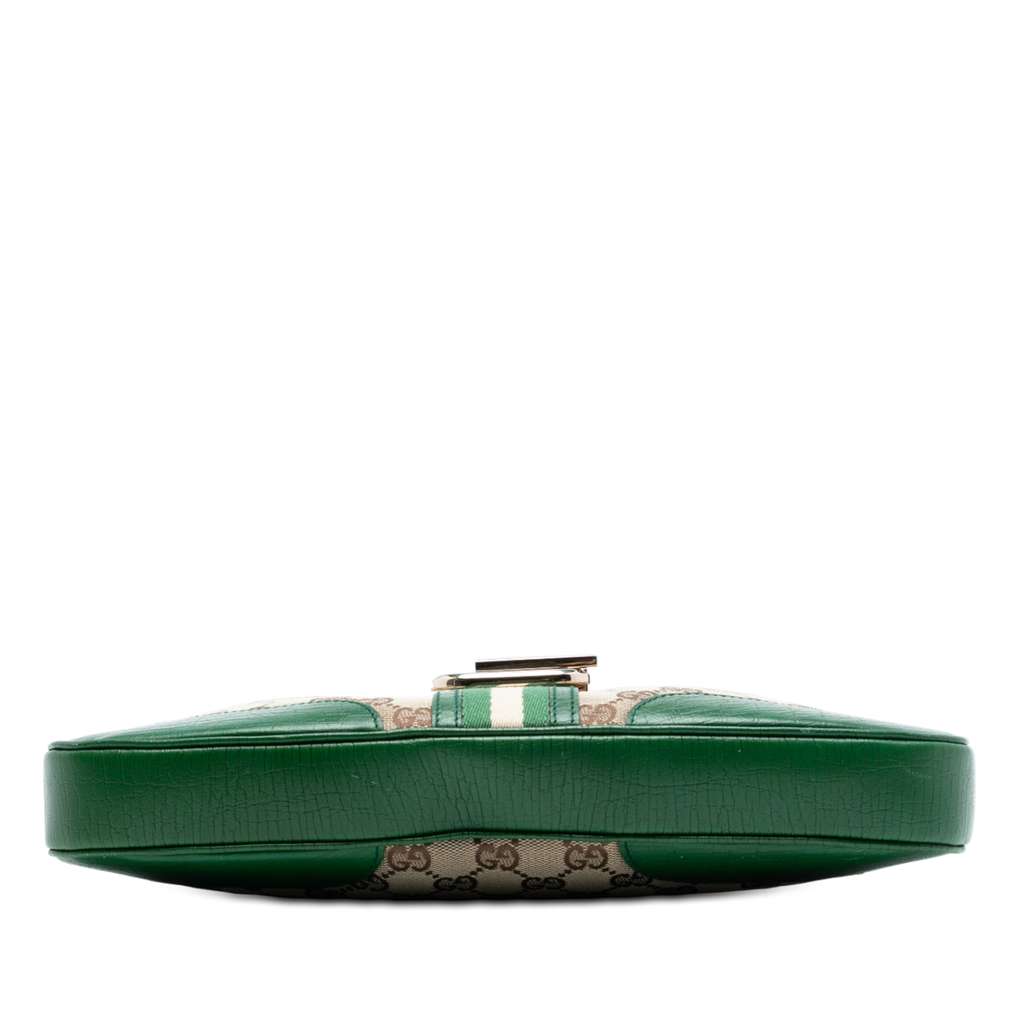 Gucci GG Canvas Web Junco Shoulder Bag - 3