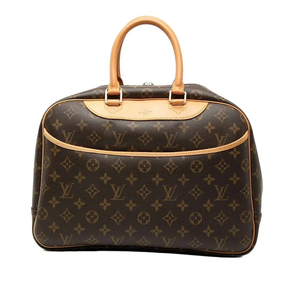 Louis Vuitton Monogram Deauville Brown Good - Front View