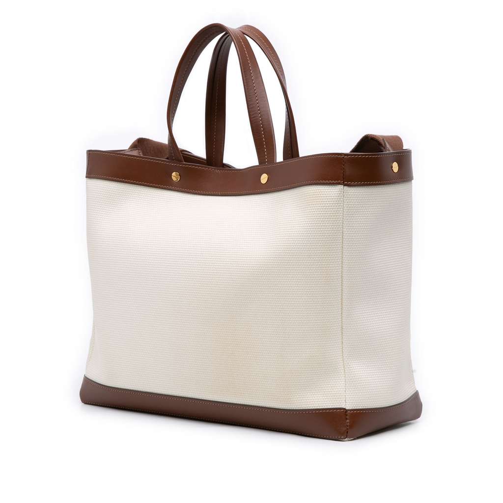 Tom Ford Medium Canvas T Screw Tote - 2