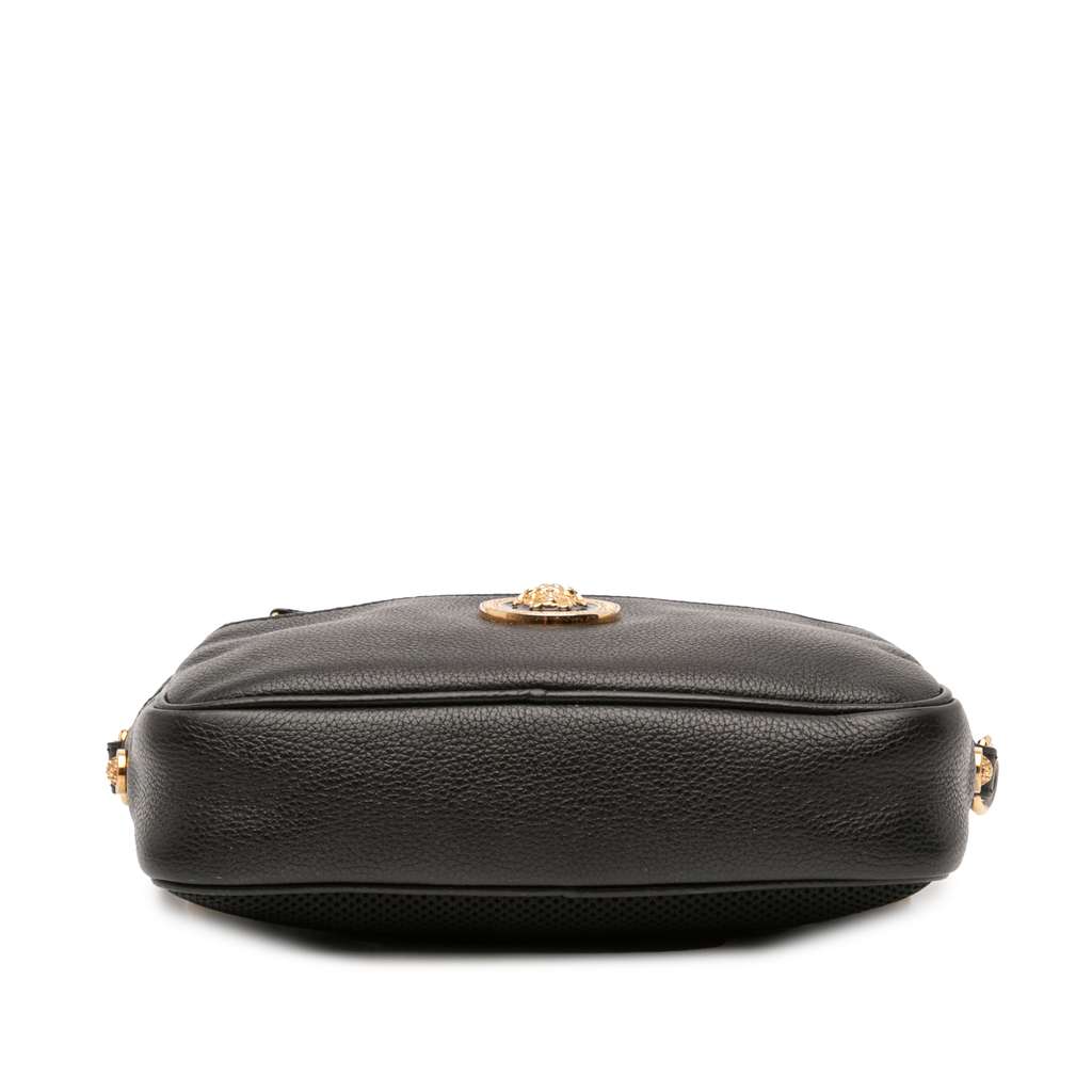 Versace Grained Calfskin La Medusa Convertible Camera Bag - 3