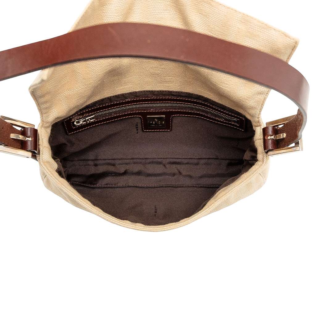 Fendi Zucca Canvas Baguette - 4