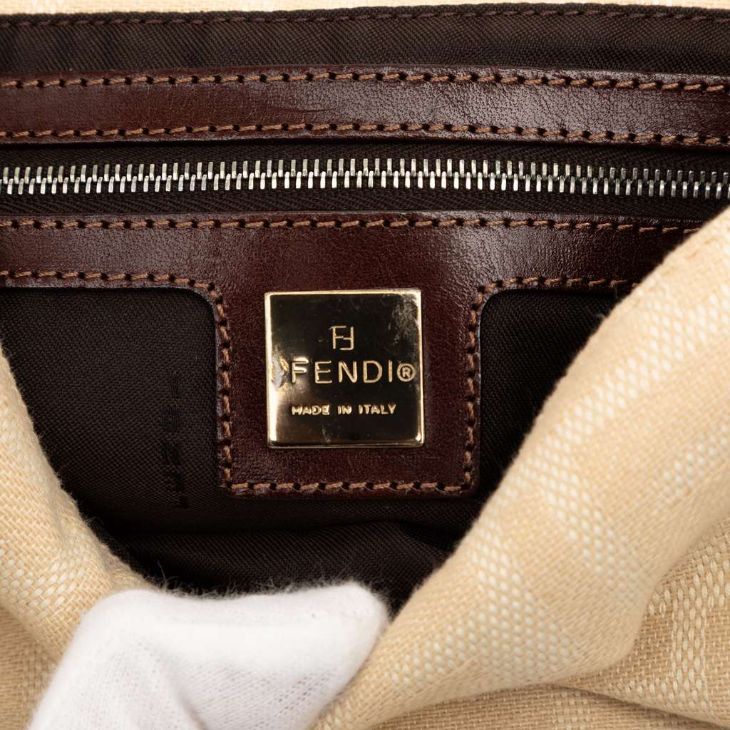Fendi Zucca Canvas Baguette - 5