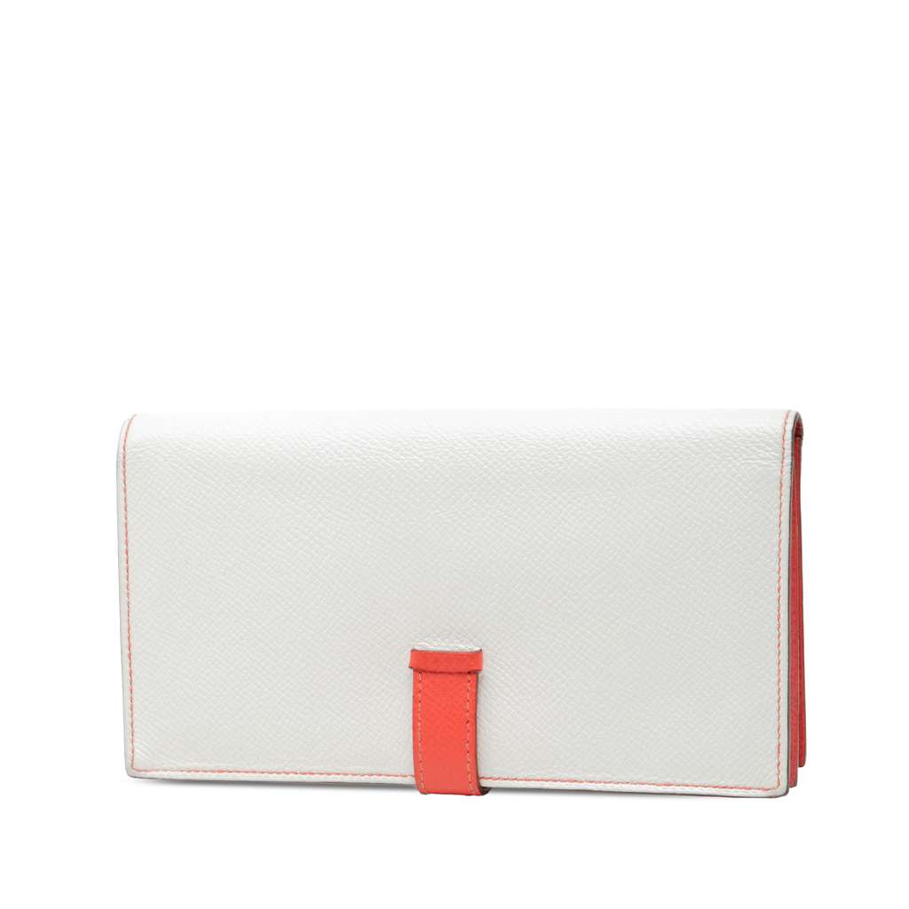 Hermès Bicolor Epsom Bearn Soufflet Wallet - 2