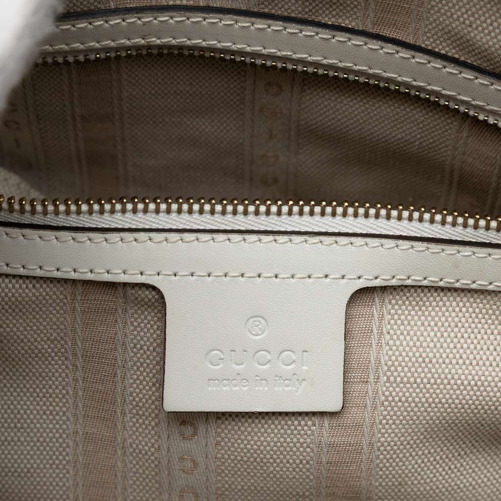 Gucci Medium Diamante Leather Boston Bag - 5