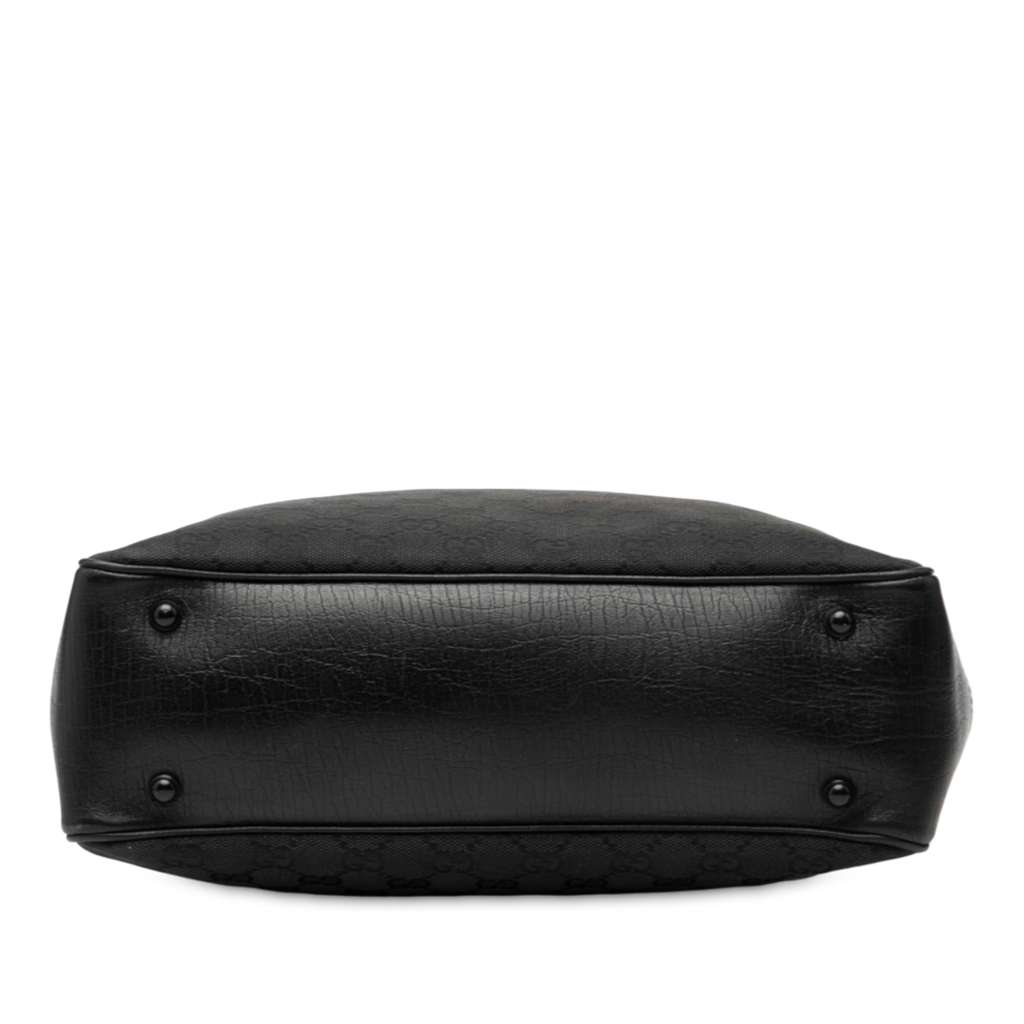 Gucci GG Canvas Bamboo Tote - 3