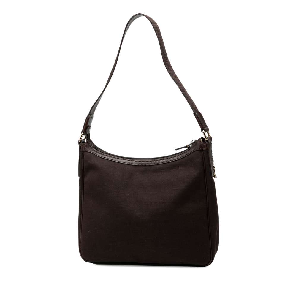 Gucci Canvas Shoulder Bag - 2