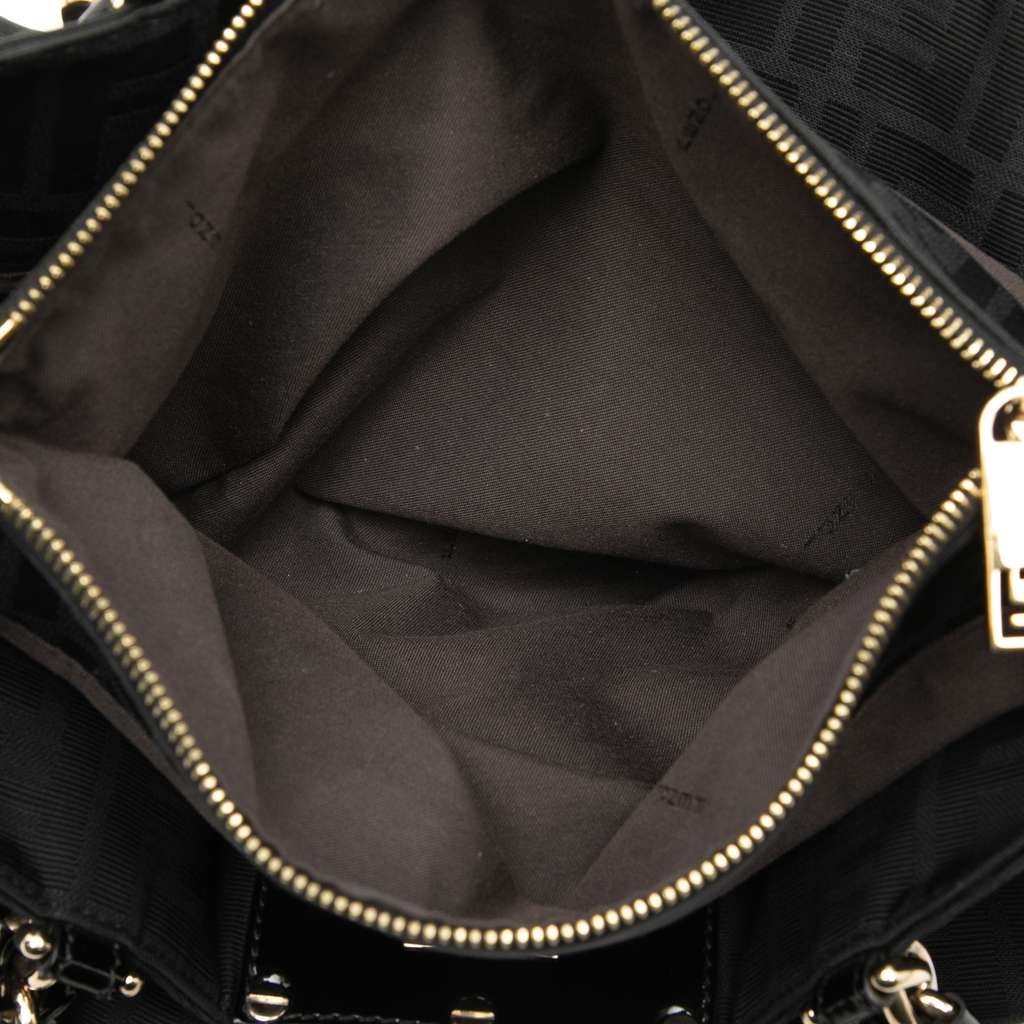 Fendi Large Zucca Canvas Mia Tote - 4