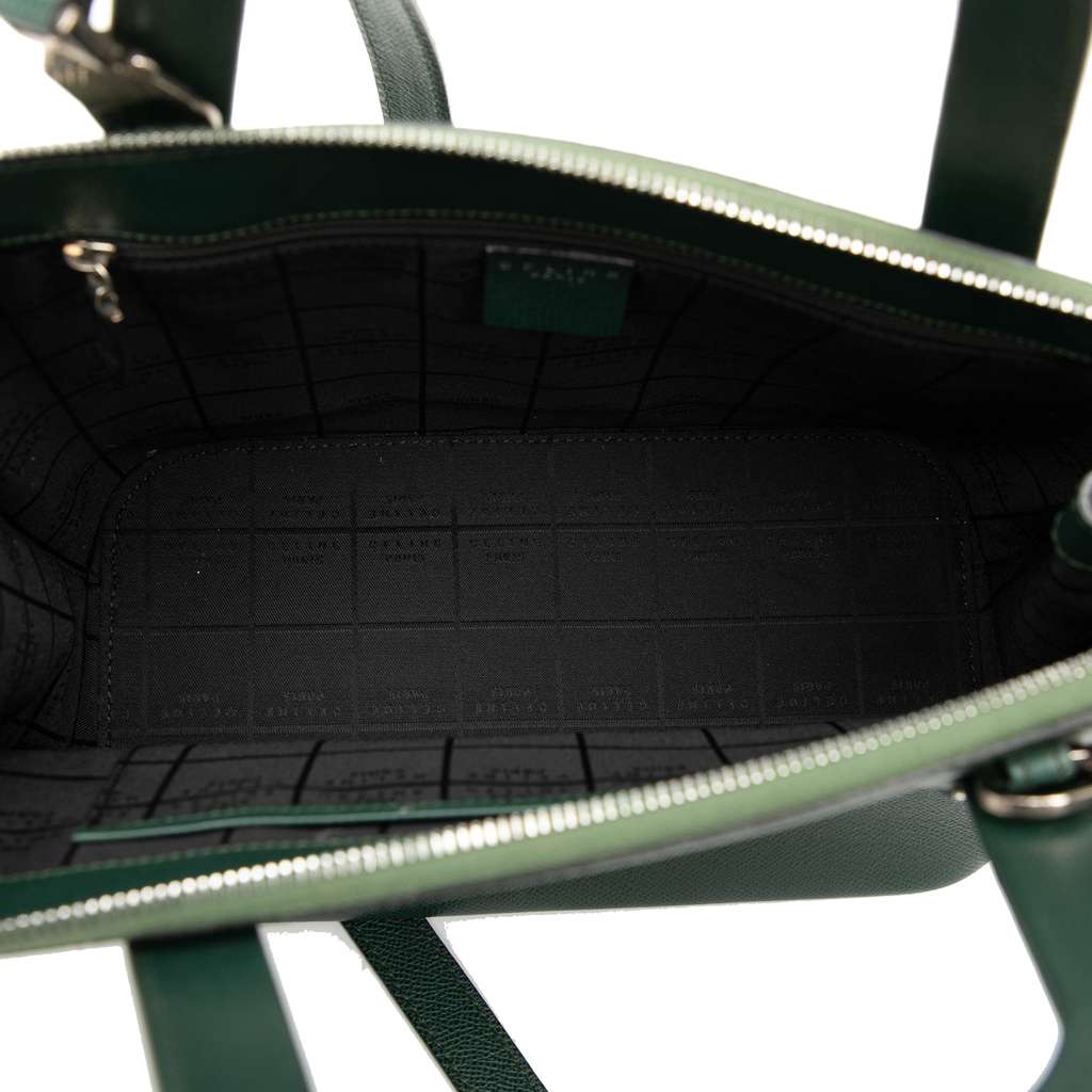 Celine Grained Calfskin Satchel - 4