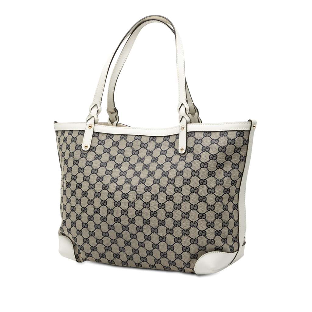 Gucci Medium GG Canvas Craft Tote - 2