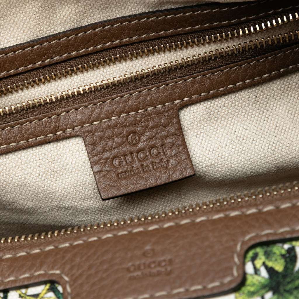 Gucci Medium Canvas Flora Joy Boston Bag - 5