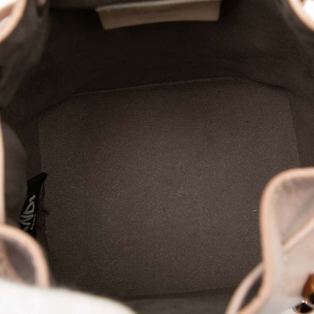 Fendi Mini Studded Calfskin Mon Tresor Bucket Bag - 4